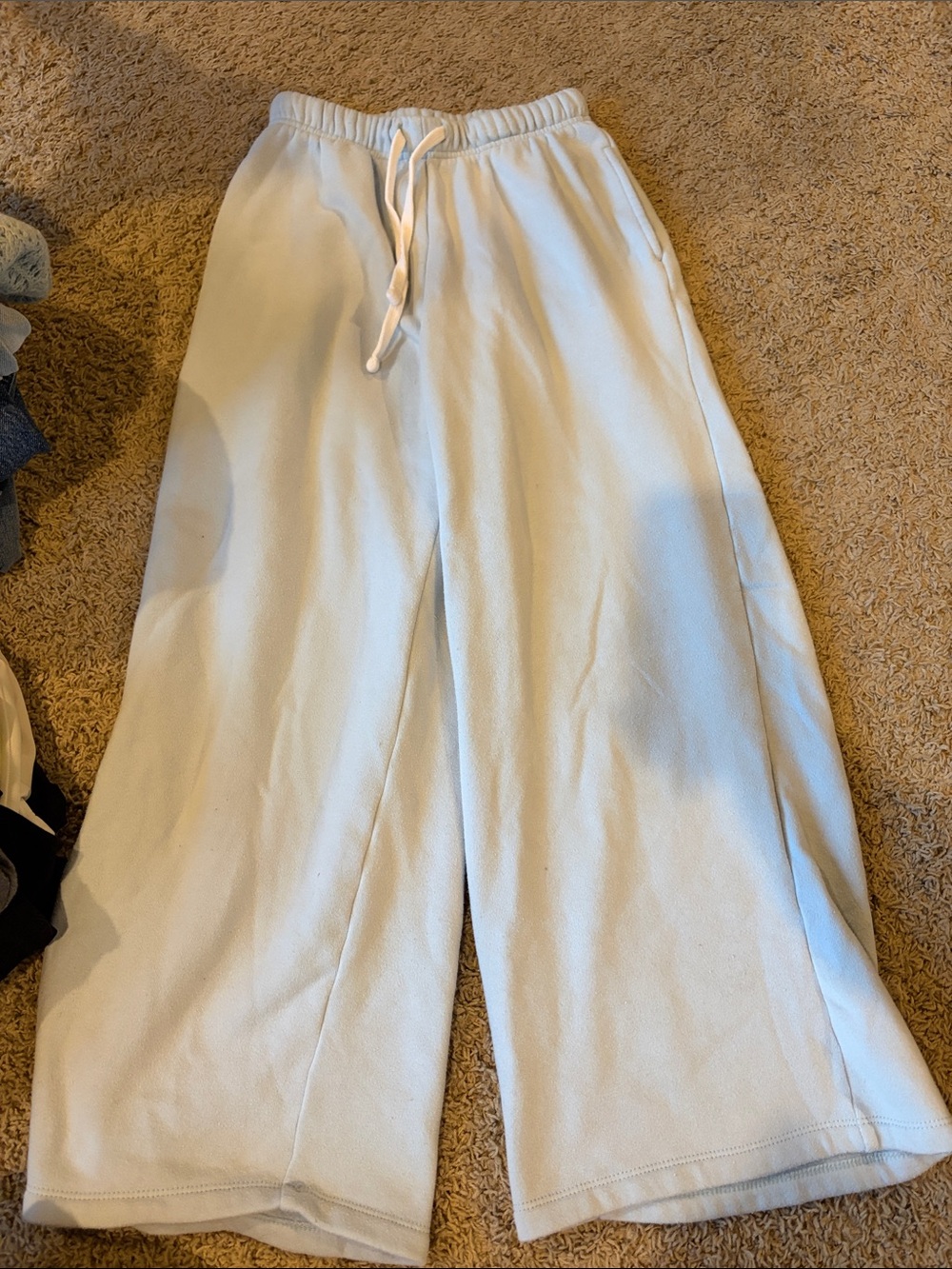 Grayson Threads Light Blue Fleece-Lined Lounge Pants